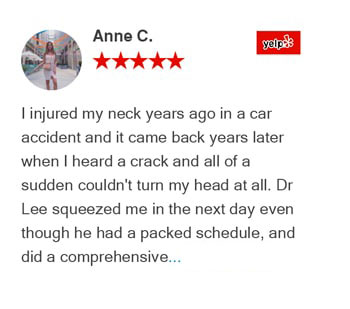 Anne C. Yelp Review for Active Family Wellness