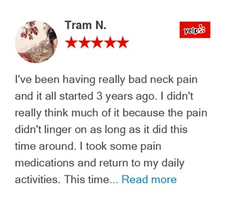 Review by Tram on Yelp for Active Family Wellness Clinic in Fairfax,VA