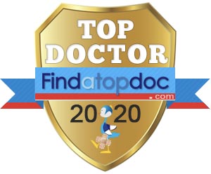 Dr. Gregory Lee has won the TOP DOCTOR Award in 2020 by Findatopdoc.com