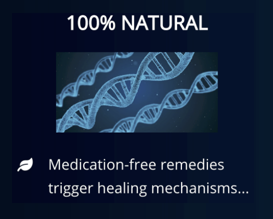100% natural - medication free remedies